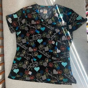 Womens scrub top